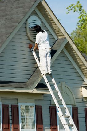 Exterior painting in Woburn, MA.