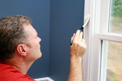 Interior painting in Woburn, MA by Baystate Masonry and Waterproofing LLC.